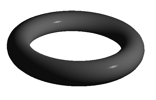 Qt 3D Torus example